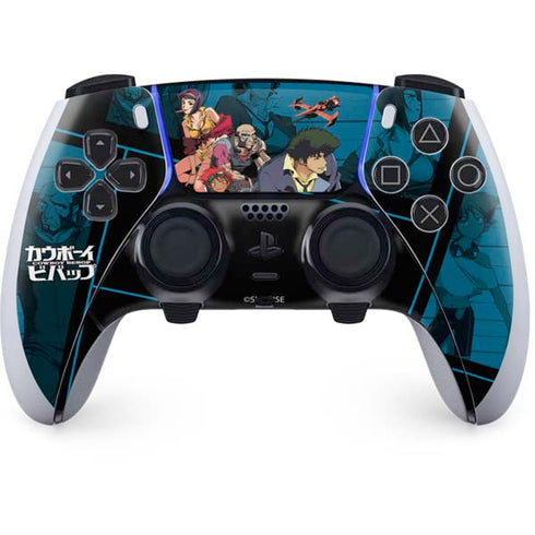 Cowboy Bebop Bounty Crew PS5 DualSense Edge Pro Controller Skin