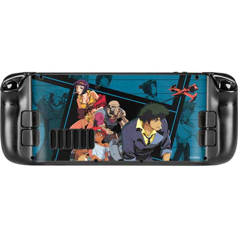 Cowboy Bebop Bounty Crew Steam Deck Handheld Gaming Computer OLED Skin