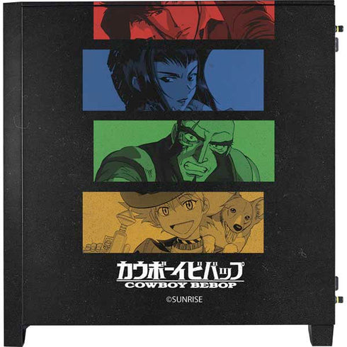 Cowboy Bebop Bounty Hunters Corsair 4000D Tempered Glass Mid-Tower ATX Case Skin