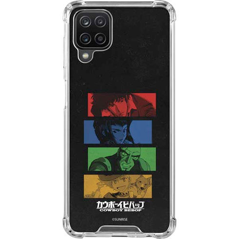Cowboy Bebop Bounty Hunters Galaxy A12 Clear Case