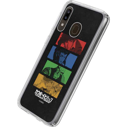 Cowboy Bebop Bounty Hunters Galaxy A20 Clear Case