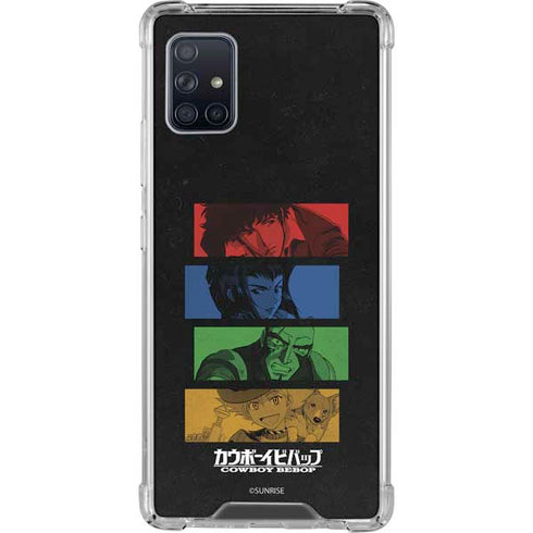 Cowboy Bebop Bounty Hunters Galaxy A51 5G Clear Case