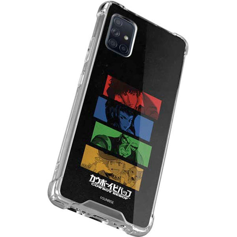 Cowboy Bebop Bounty Hunters Galaxy A51 5G Clear Case