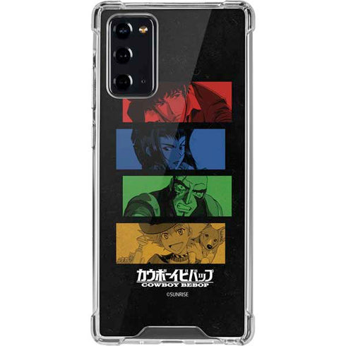 Cowboy Bebop Bounty Hunters Galaxy Note20 5G Clear Case