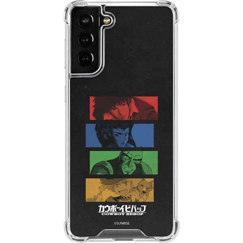 Cowboy Bebop Bounty Hunters Galaxy S21 FE Clear Case