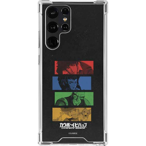 Cowboy Bebop Bounty Hunters Galaxy S22 Ultra Clear Case