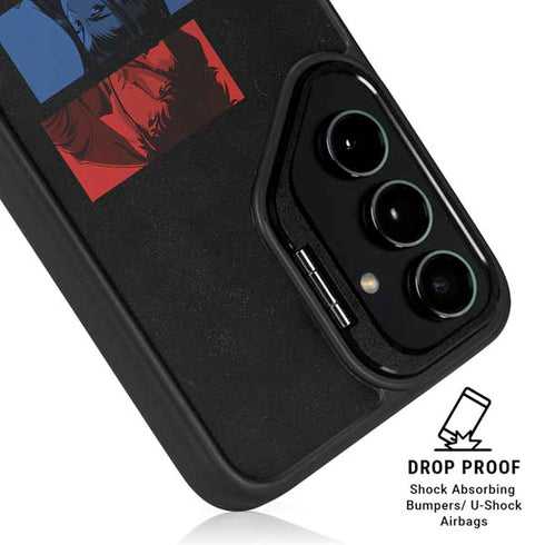 Cowboy Bebop Bounty Hunters Galaxy S24 FE Kickstand Case