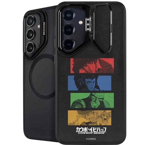 Cowboy Bebop Bounty Hunters Galaxy S25 Kickstand Case