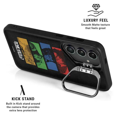 Cowboy Bebop Bounty Hunters Galaxy S26 Kickstand Case