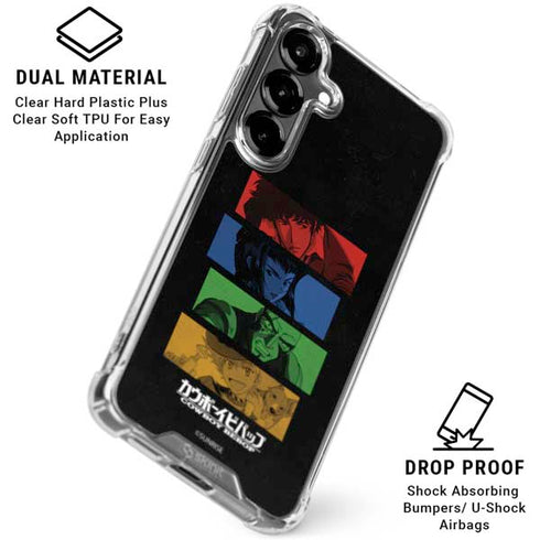 Cowboy Bebop Bounty Hunters Galaxy S26 Plus Clear Case