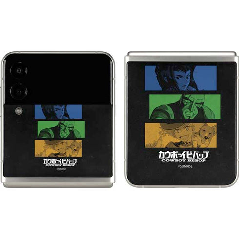 Cowboy Bebop Bounty Hunters Galaxy Z Flip3 5G Skin