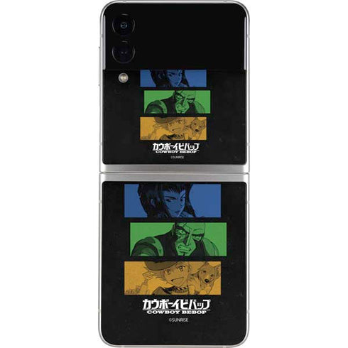 Cowboy Bebop Bounty Hunters Galaxy Z Flip3 5G Skin