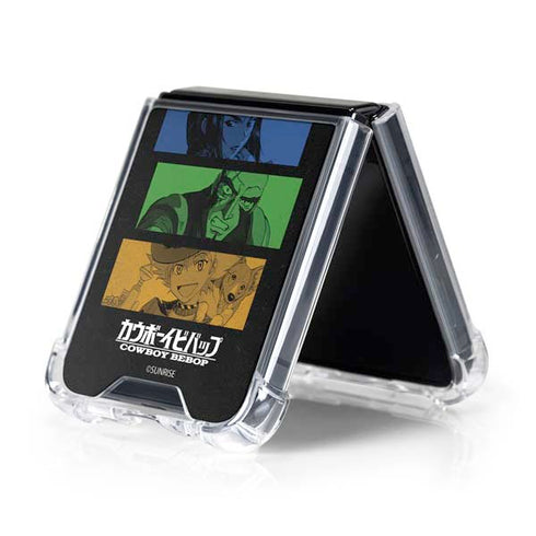 Cowboy Bebop Bounty Hunters Galaxy Z Flip5 5G Clear Case