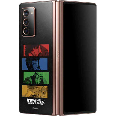 Cowboy Bebop Bounty Hunters Galaxy Z Fold2 5G Skin