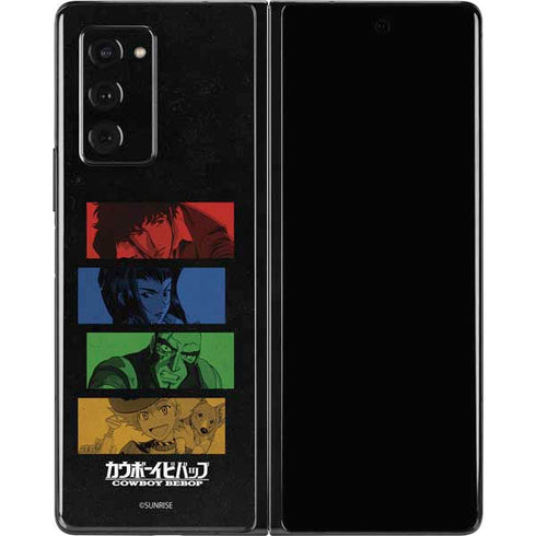 Cowboy Bebop Bounty Hunters Galaxy Z Fold2 5G Skin