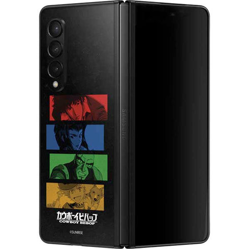 Cowboy Bebop Bounty Hunters Galaxy Z Fold3 5G Skin