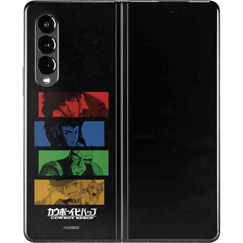 Cowboy Bebop Bounty Hunters Galaxy Z Fold3 5G Skin