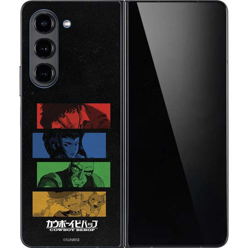 Cowboy Bebop Bounty Hunters Galaxy Z Fold5 5G Skin