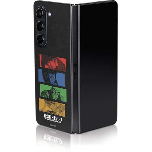 Cowboy Bebop Bounty Hunters Galaxy Z Fold5 5G Skin