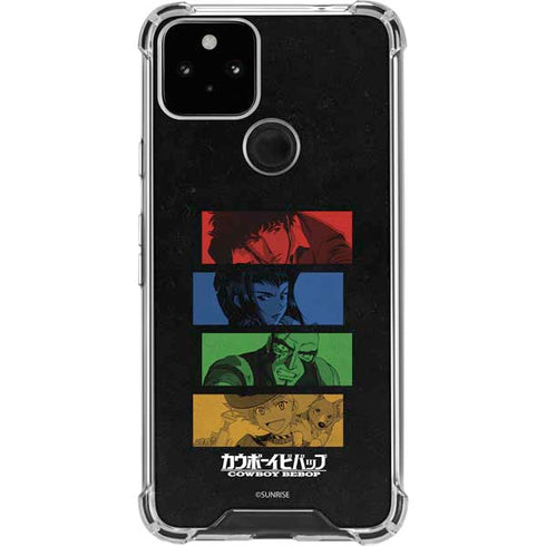 Cowboy Bebop Bounty Hunters Google Pixel 5 Clear Case