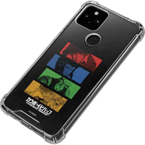 Cowboy Bebop Bounty Hunters Google Pixel 5 Clear Case