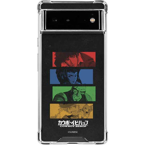 Cowboy Bebop Bounty Hunters Google Pixel 6 Clear Case