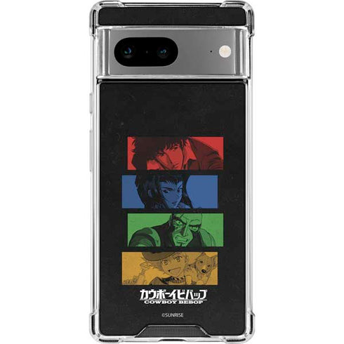 Cowboy Bebop Bounty Hunters Google Pixel 8 Clear Case