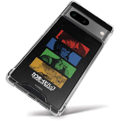 Cowboy Bebop Bounty Hunters Google Pixel 8 Clear Case