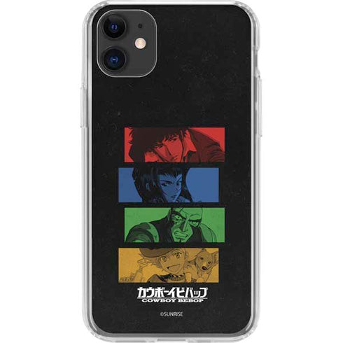 Cowboy Bebop Bounty Hunters iPhone 11 Clear Case