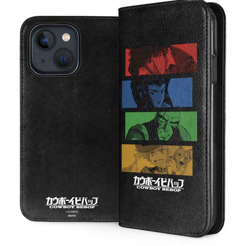 Cowboy Bebop Bounty Hunters iPhone 14 Folio Case
