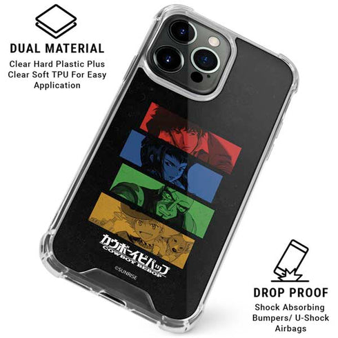 Cowboy Bebop Bounty Hunters iPhone 15 Pro Max Clear Case