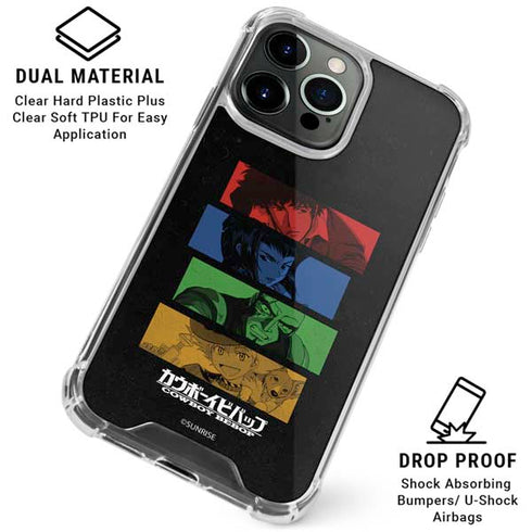 Cowboy Bebop Bounty Hunters iPhone 16 Pro Max Clear Case