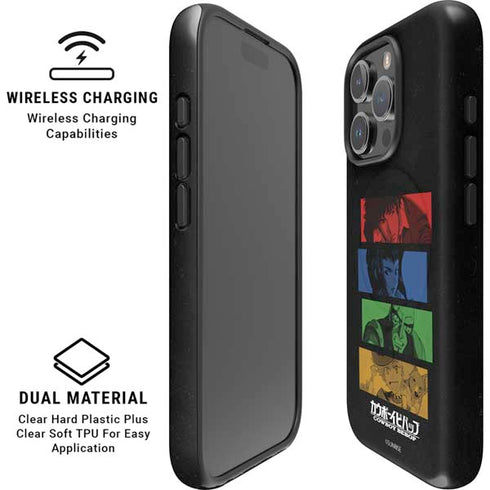 Cowboy Bebop Bounty Hunters iPhone 16 Pro Max Magsafe Impact Case