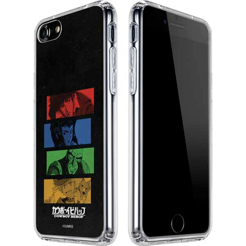 Cowboy Bebop Bounty Hunters iPhone SE (2nd & 3rd Gen) Clear Case