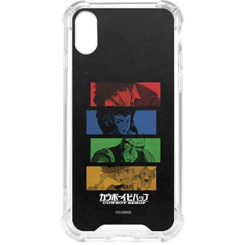 Cowboy Bebop Bounty Hunters iPhone XS Clear Case