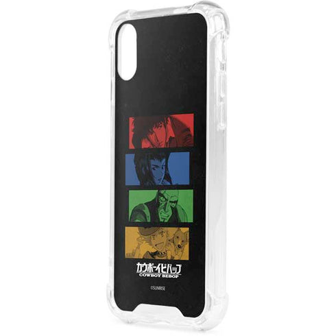 Cowboy Bebop Bounty Hunters iPhone XS Clear Case
