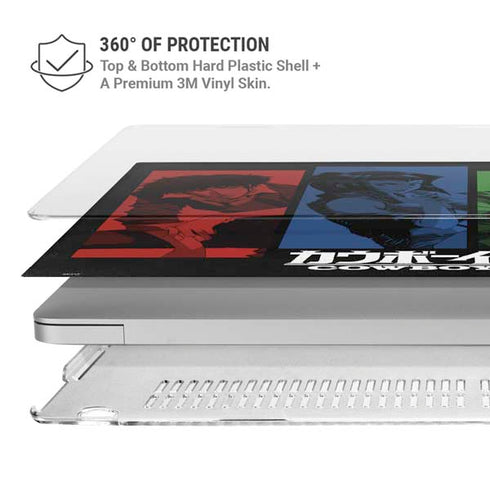Cowboy Bebop Bounty Hunters MacBook Air 13in M1 (2021) Case plus Skin