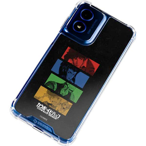 Cowboy Bebop Bounty Hunters Moto G 5G (2024) Clear Case