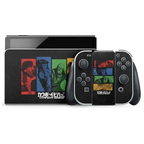 Cowboy Bebop Bounty Hunters Nintendo Switch OLED (2021) Skin