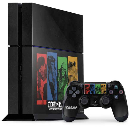 Cowboy Bebop Bounty Hunters PS4 Console and Controller Bundle Skin