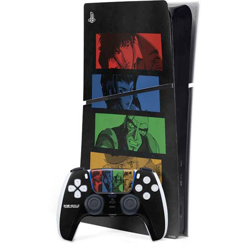 Cowboy Bebop Bounty Hunters PS5 Slim Digital Edition Bundle Skin