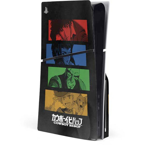 Cowboy Bebop Bounty Hunters PS5 Slim Disk Console Skin