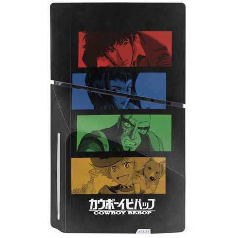 Cowboy Bebop Bounty Hunters PS5 Slim Disk Console Skin
