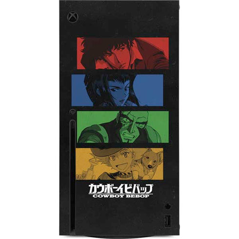 Cowboy Bebop Bounty Hunters Xbox Series X Console Skin