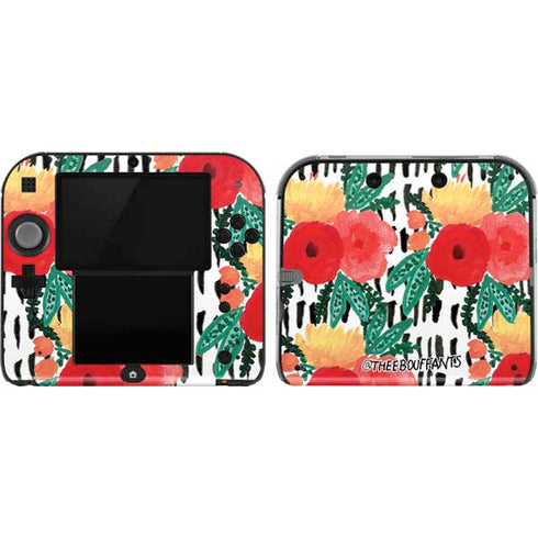 Bouffants and Broken Hearts Bouquets Print 3 Nintendo 2DS Skin