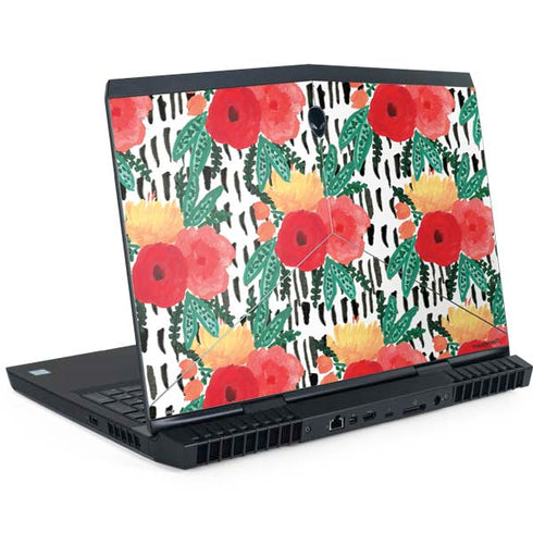 Bouffants and Broken Hearts Bouquets Print 3 Dell Alienware Skin