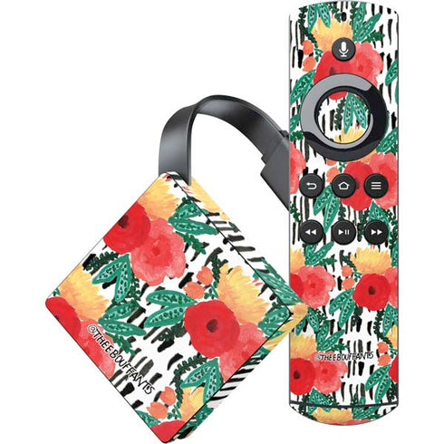 Bouffants and Broken Hearts Bouquets Print 3 Amazon Fire TV Skin