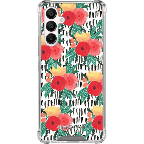 Bouffants and Broken Hearts Bouquets Print 3 Galaxy A16 5G Clear Case