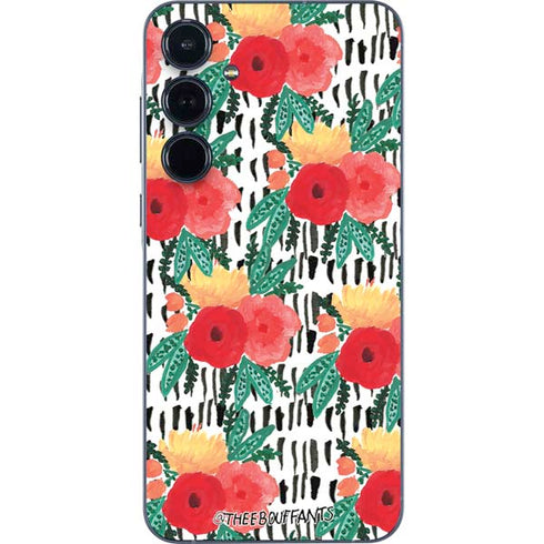 Bouffants and Broken Hearts Bouquets Print 3 Galaxy A36 5G Skin