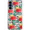 Bouffants and Broken Hearts Bouquets Print 3 Galaxy A55 5G Clear Case